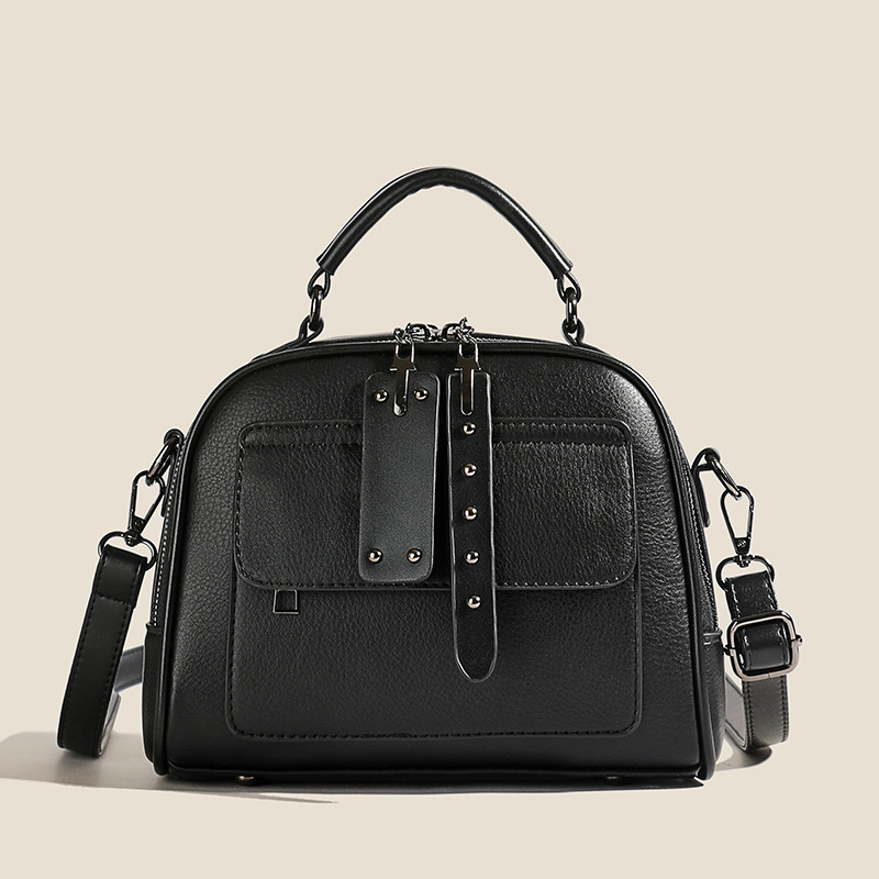 High end ladies' handbag multi-layer large capacity commuting bag
