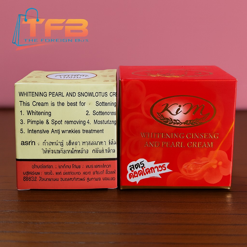 Kim Whitening Ginseng & Pearl Cream
